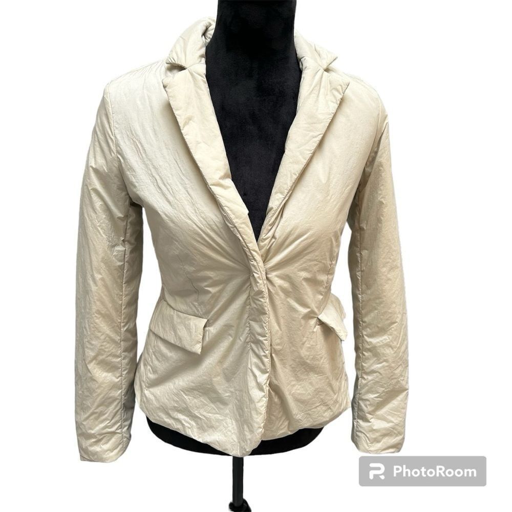 Athleta Evolution Blazer Moonstone Puffer Jacket … - image 3
